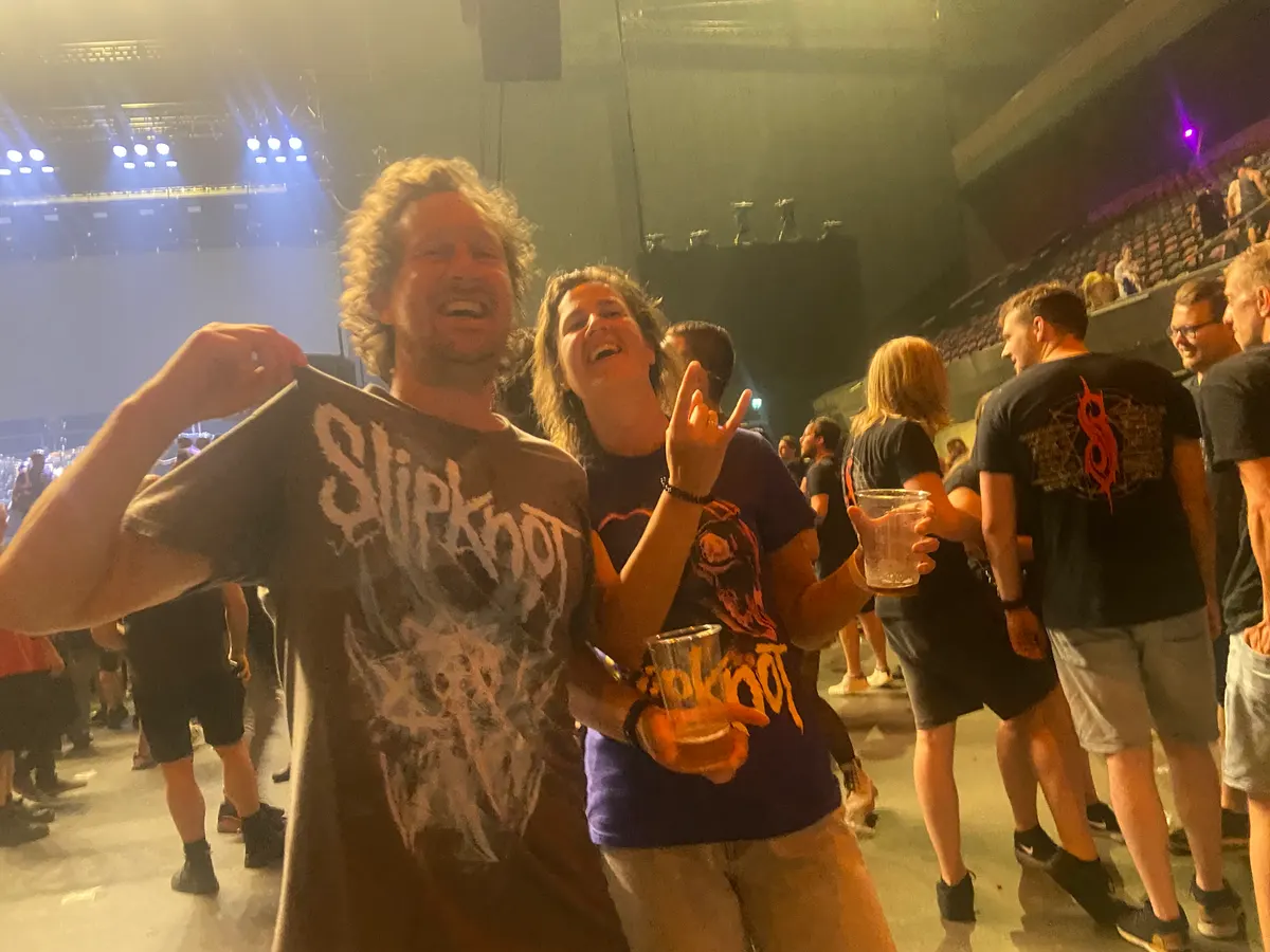 Erik Kuijper bij een concert